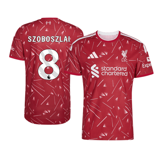 Liverpool 2026/27 İç Saha Forması SZOBOSZLAI #8 - Oyuncu Versiyonu