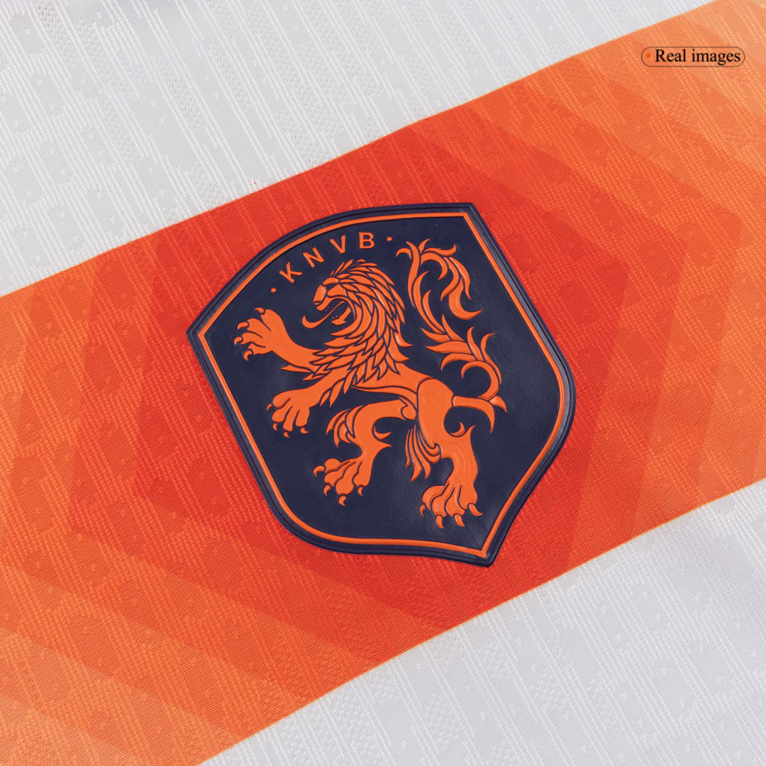 Hollanda 2026 Dünya Kupası Deplasman Forması F.DE JONG #21 - Oyuncu Versiyonu