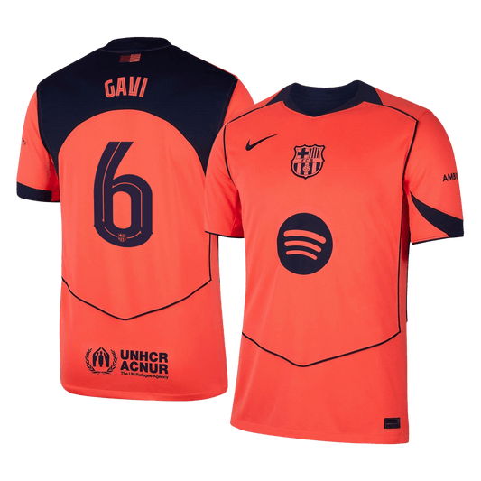 Barcelona 2025/26 Üçüncü Forması GAVI #6 - UCL