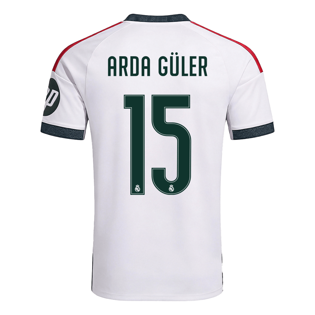 Real Madrid 2026/27 İç Saha Forması ARDA GÜLER #15 [PREMIUM]