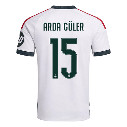 Real Madrid 2026/27 İç Saha Forması ARDA GÜLER #15 [PREMIUM]