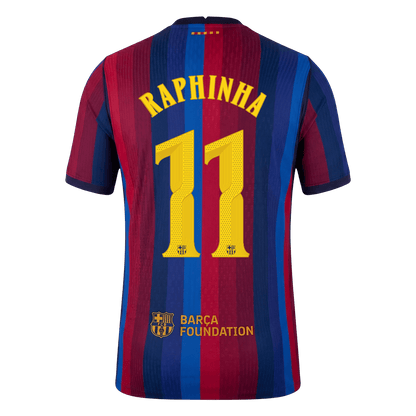 Barcelona 2026/27 İç Saha Forması RAPHINHA #11 - UCL - Oyuncu Versiyonu