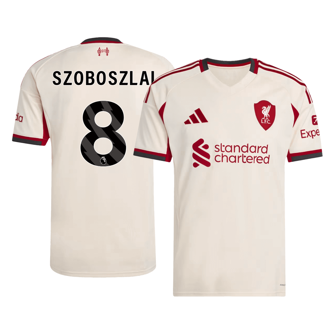 Liverpool 2025/26 Deplasman Forması SZOBOSZLAI #8