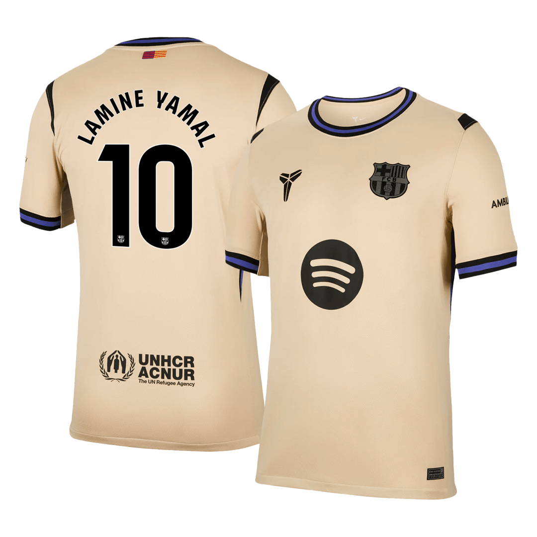 Barcelona 2025/26 Deplasman Forması LAMINE YAMAL #10