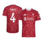 Liverpool 2026/27 İç Saha Forması VIRGIL #4 - UCL - Oyuncu Versiyonu