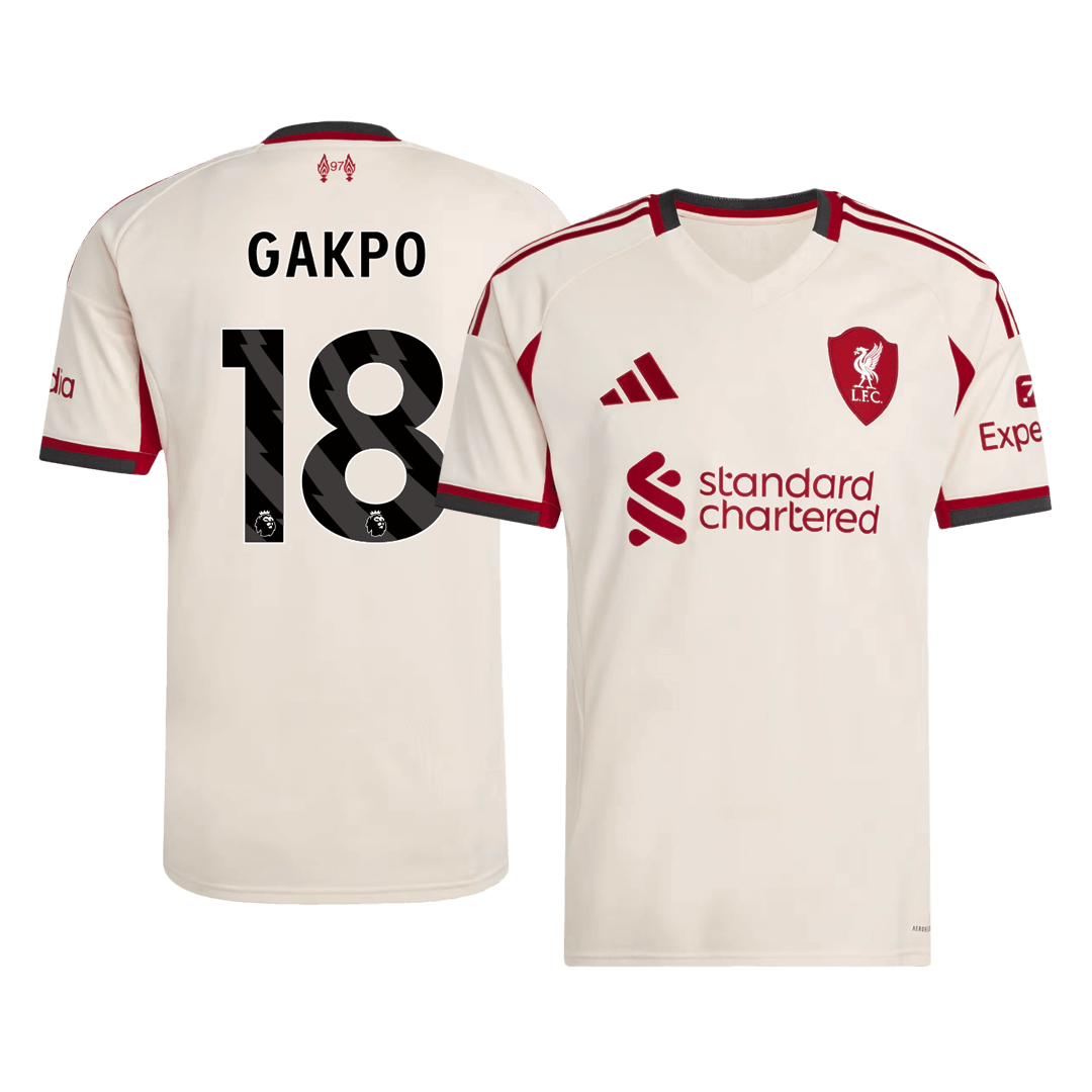Liverpool 2025/26 Deplasman Forması GAKPO #18