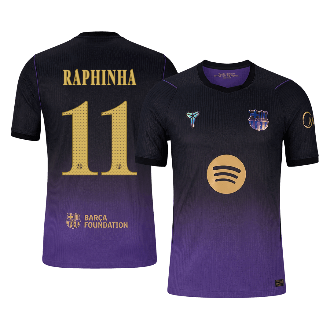 Barcelona 2026/27 Deplasman Forması RAPHINHA #11 - UCL - Oyuncu Versiyonu