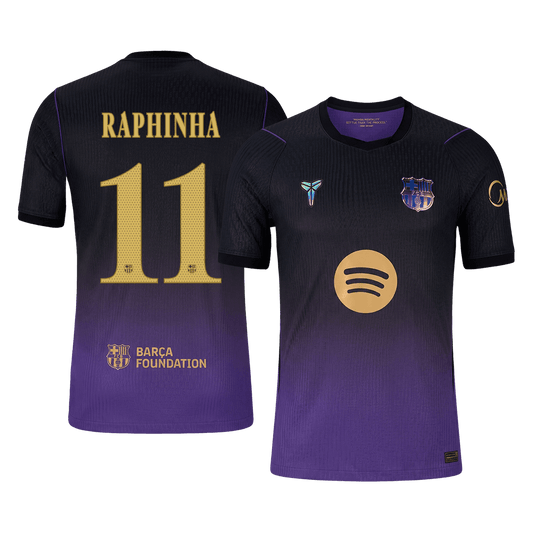Barcelona 2026/27 Deplasman Forması RAPHINHA #11 - UCL - Oyuncu Versiyonu