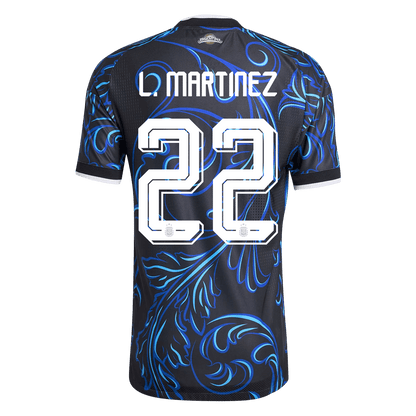 Arjantin 2026 Dünya Kupası Deplasman Forması L. MARTINEZ #22 - Oyuncu Versiyonu