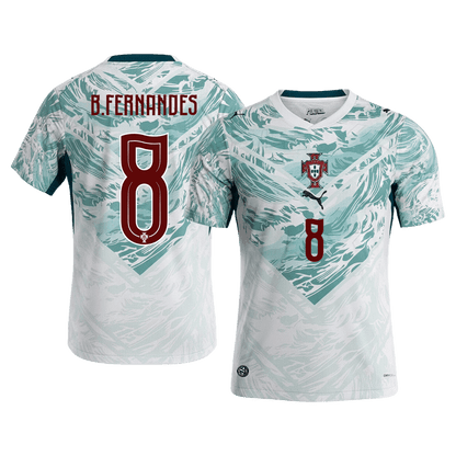 Portekiz 2026 Dünya Kupası Deplasman Forması B.FERNANDES #8