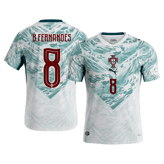 Portekiz 2026 Dünya Kupası Deplasman Forması B.FERNANDES #8