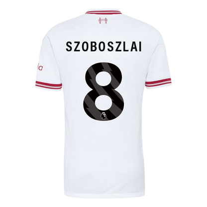 Liverpool 2026/27 Deplasman Forması SZOBOSZLAI #8 - Oyuncu Versiyonu