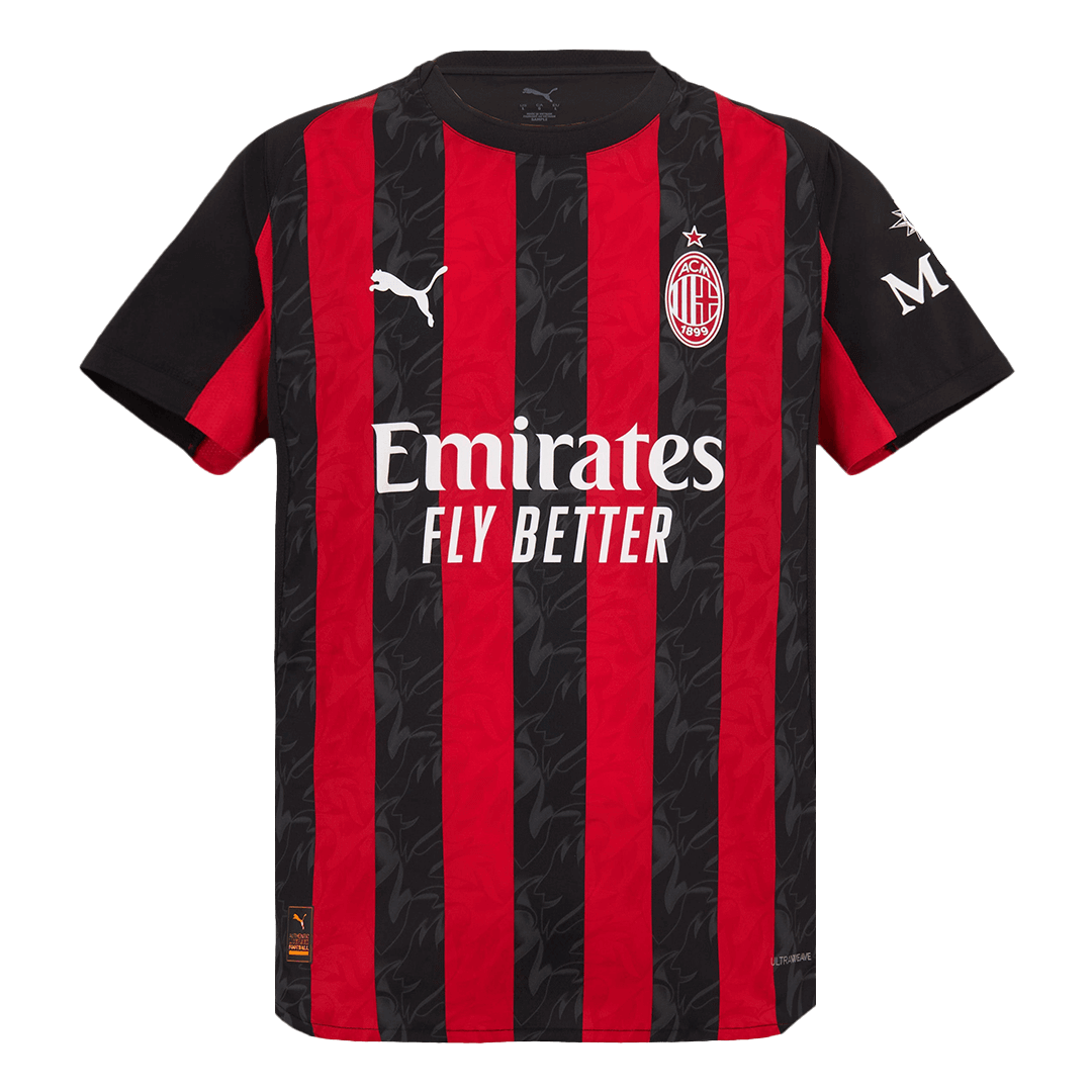AC Milan 2025/26 İç Saha Forması - Oyuncu Versiyonu