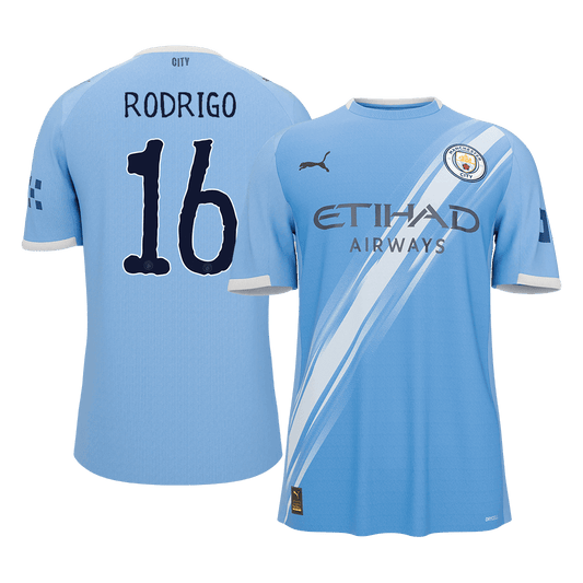 Manchester City 2025/26 Dünya Kupası İç Saha Forması RODRIGO #16 - Kulüpler Dünya Kupası [PREMIUM]