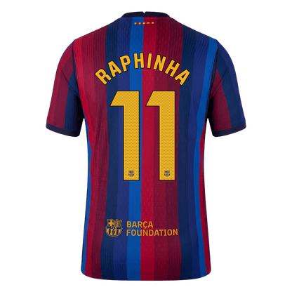 Barcelona 2026/27 İç Saha Forması RAPHINHA #11 - Oyuncu Versiyonu