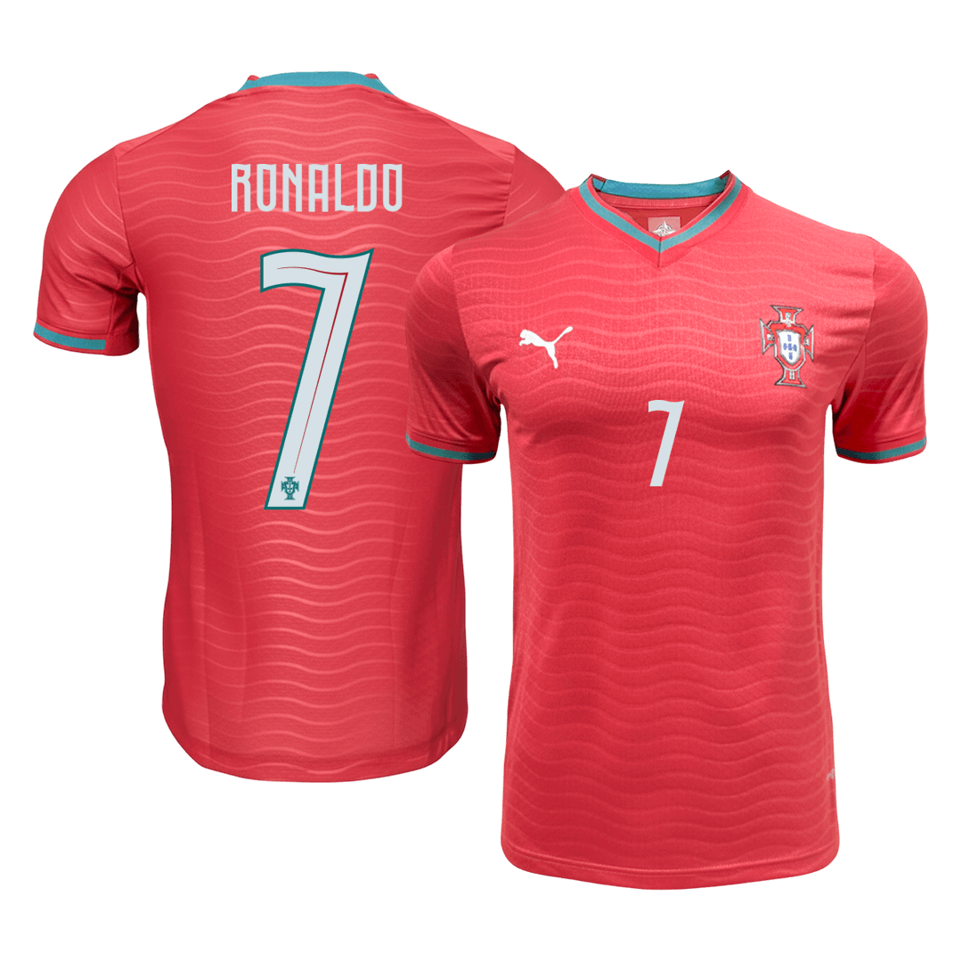 Portekiz 2026 Dünya Kupası İç Saha Forması RONALDO #7 - Oyuncu Versiyonu