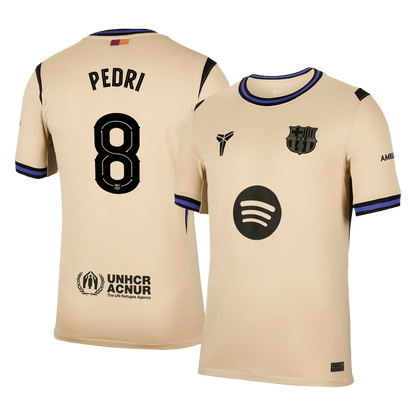 Barcelona 2025/26 Deplasman Forması PEDRI #8 - UCL