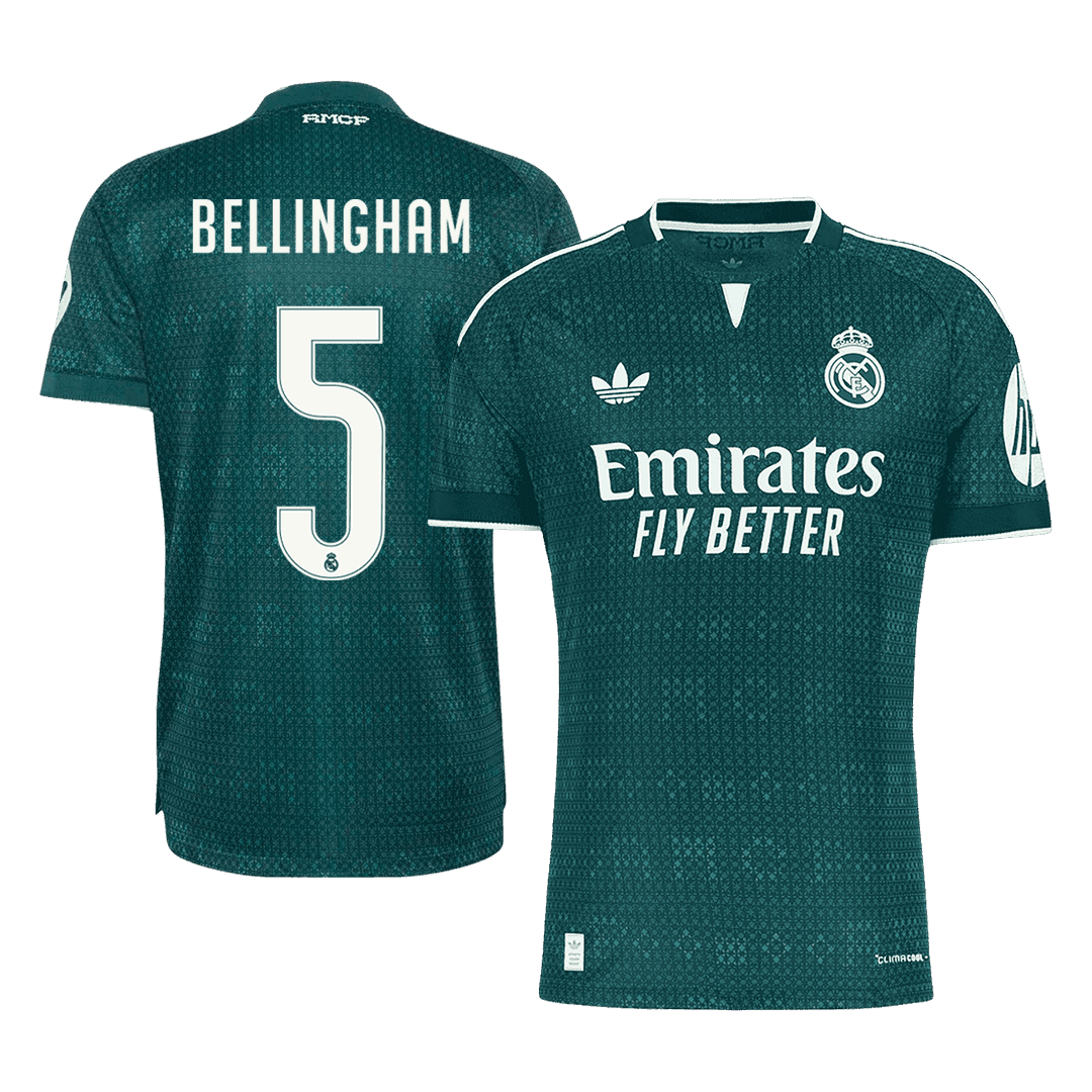 Real Madrid 2026/27 Deplasman Forması BELLINGHAM #5 - Oyuncu Versiyonu