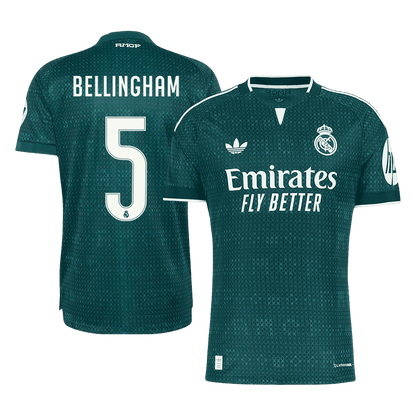 Real Madrid 2026/27 Deplasman Forması BELLINGHAM #5 - Oyuncu Versiyonu