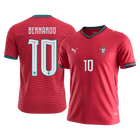Portekiz 2026 Dünya Kupası İç Saha Forması BERNARDO #10 [PREMIUM]