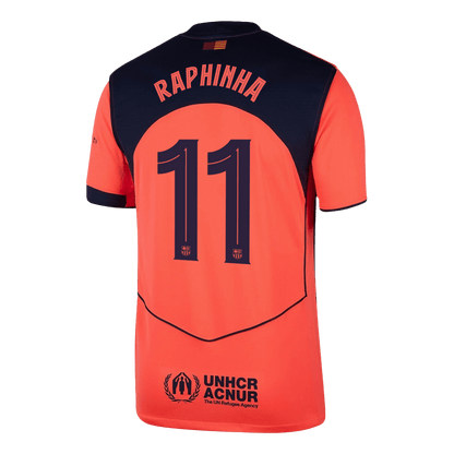 Barcelona 2025/26 Üçüncü Forması RAPHINHA #11 - UCL