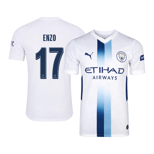 Manchester City 2026/27 Üçüncü Forması ENZO #17 - UCL - Oyuncu Versiyonu