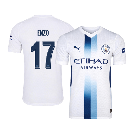 Manchester City 2026/27 Üçüncü Forması ENZO #17 - UCL - Oyuncu Versiyonu