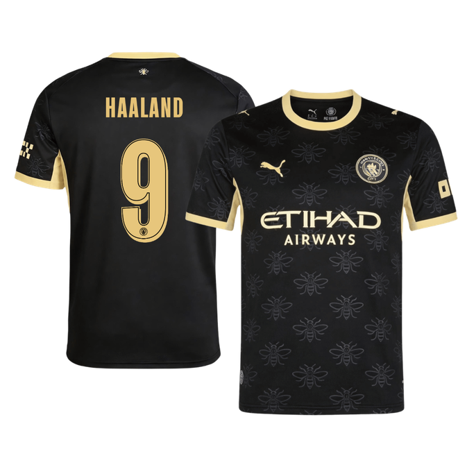 Manchester City 2026/27 Deplasman Forması HAALAND #9 - UCL