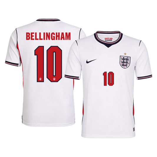 İngiltere 2026 Dünya Kupası İç Saha Forması BELLINGHAM #10