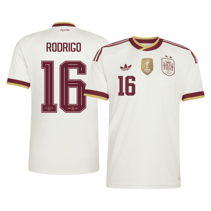 İspanya 2026 Dünya Kupası Deplasman Forması RODRIGO #16