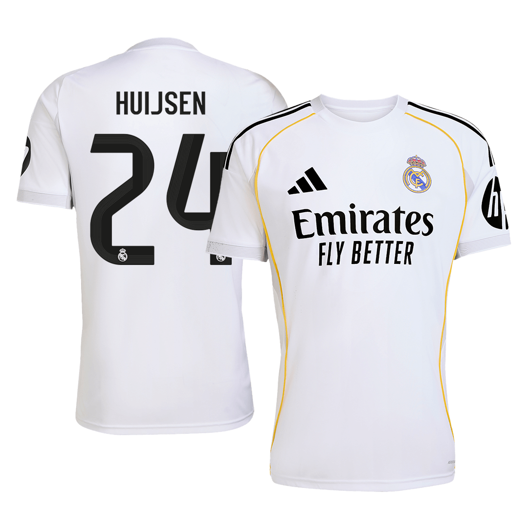 Real Madrid 2025/26 İç Saha Forması HUIJSEN #24 [PREMIUM]