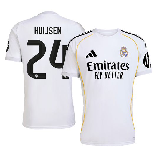 Real Madrid 2025/26 İç Saha Forması HUIJSEN #24 [PREMIUM]