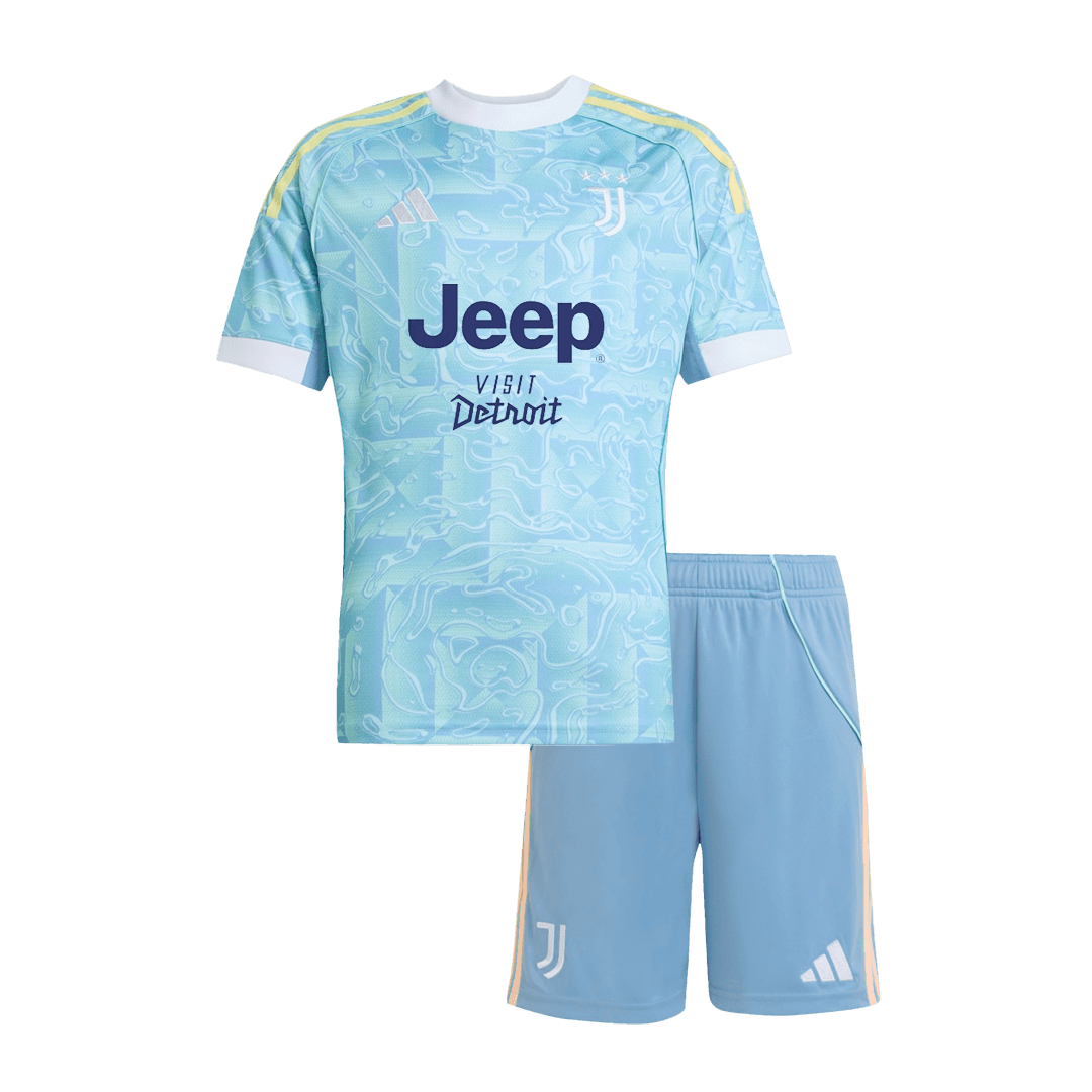 Juventus 2025/26 Çocuk Deplasman Forma Seti