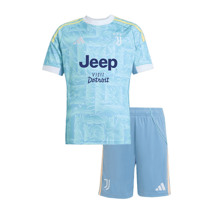 Juventus 2025/26 Çocuk Deplasman Forma Seti