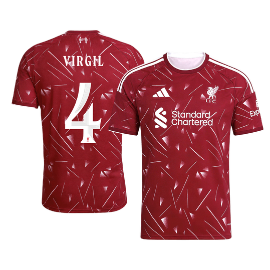 Liverpool 2026/27 İç Saha Forması VIRGIL #4 - UCL [PREMIUM]
