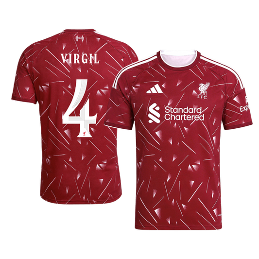 Liverpool 2026/27 İç Saha Forması VIRGIL #4 - UCL [PREMIUM]