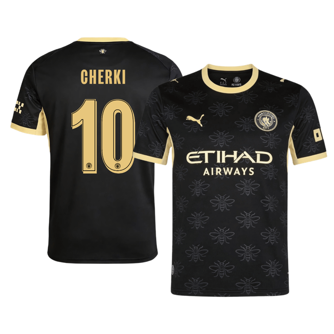 Manchester City 2026/27 Deplasman Forması CHERKI #10 - UCL