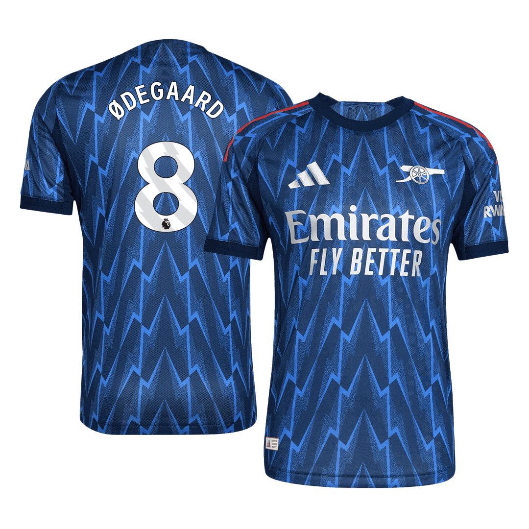 Arsenal 2025/26 Deplasman Forması ØDEGAARD #8 - Oyuncu Versiyonu