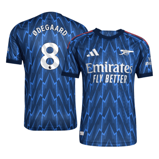 Arsenal 2025/26 Deplasman Forması ØDEGAARD #8 - Oyuncu Versiyonu