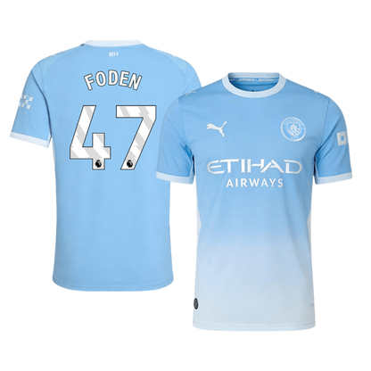 Manchester City 2026/27 İç Saha Forması FODEN #47 - Oyuncu Versiyonu