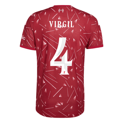 Liverpool 2026/27 İç Saha Forması VIRGIL #4 - UCL - Oyuncu Versiyonu