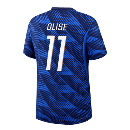 Fransa 2026 Dünya Kupası İç Saha Forması OLISE #11 - Oyuncu Versiyonu
