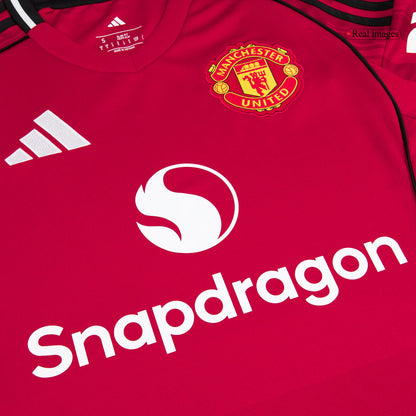 Manchester United 2025/26 İç Saha Forması MOUNT #7 [PREMIUM]