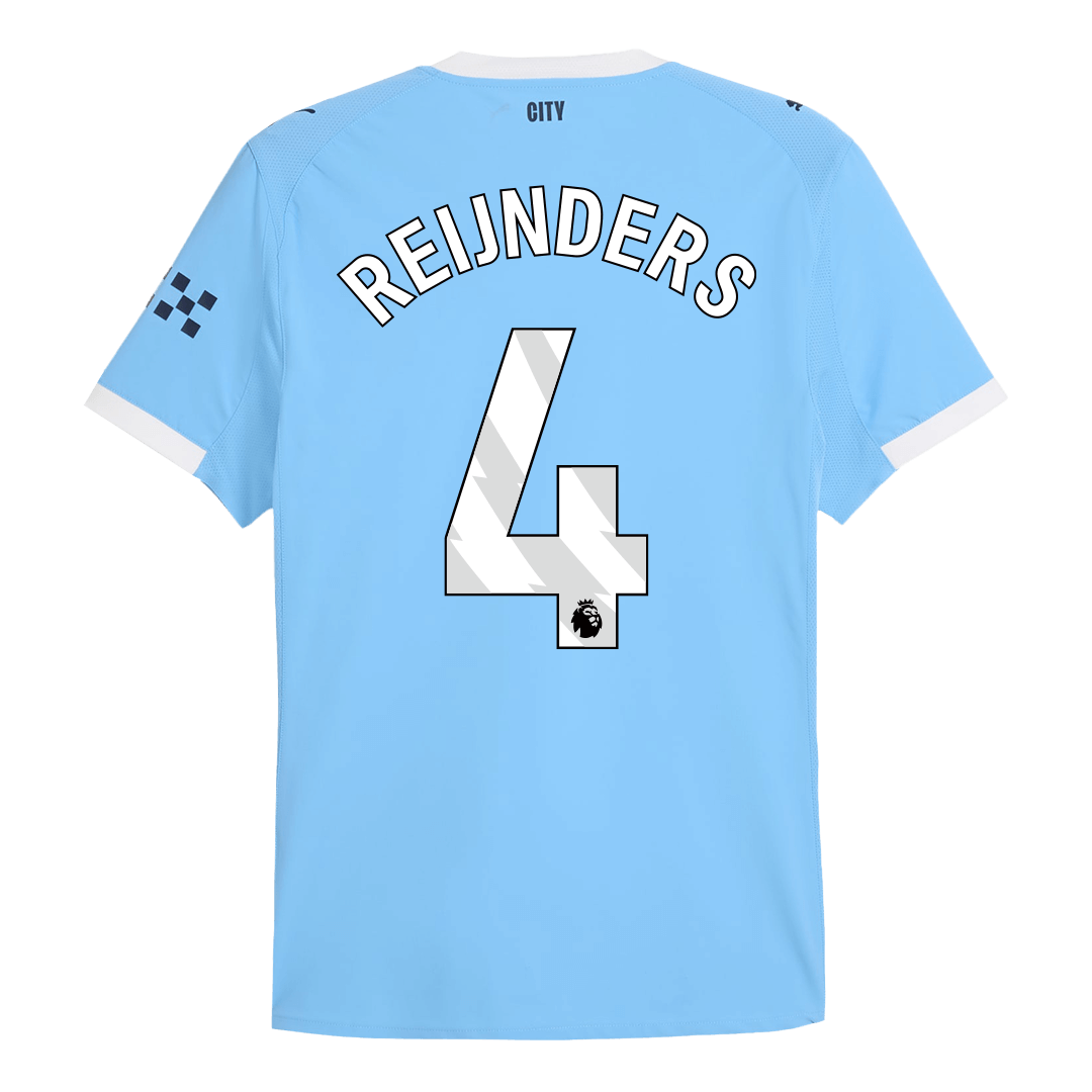 Manchester City 2025/26 İç Saha Forması REIJNDERS #4 - Oyuncu Versiyonu