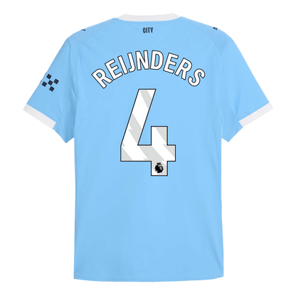 Manchester City 2025/26 İç Saha Forması REIJNDERS #4 - Oyuncu Versiyonu