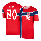 Norway 2026 Dünya Kupası İç Saha Forması NUSA #20 - Oyuncu Versiyonu