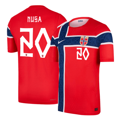 Norway 2026 Dünya Kupası İç Saha Forması NUSA #20 - Oyuncu Versiyonu