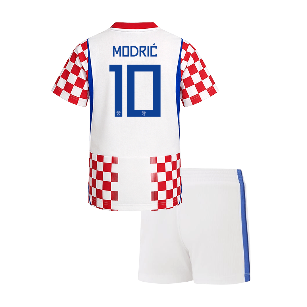 Croatia 2026 Dünya Kupası Çocuk İç Saha Forma Seti MODRIĆ #10
