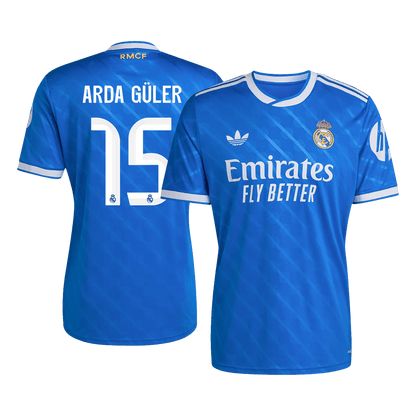 Real Madrid 2025/26 Üçüncü Forması ARDA GÜLER #15