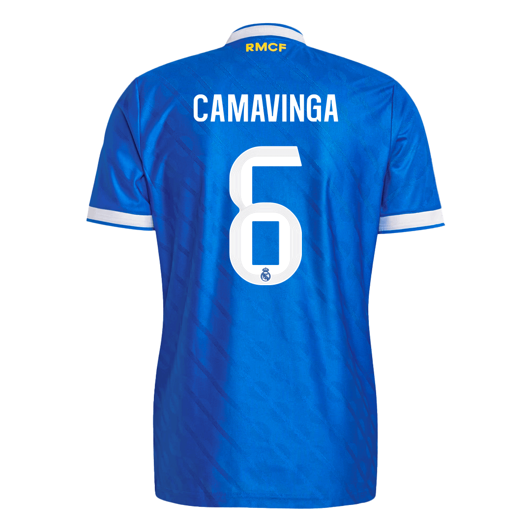 Real Madrid 2025/26 Üçüncü Forması CAMAVINGA #6 - Oyuncu Versiyonu